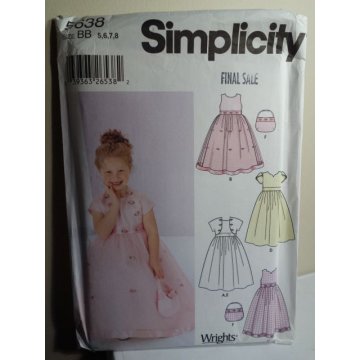 Simplicity Sewing Pattern 5638 