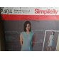 Simplicity Sewing Pattern 2404 
