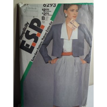 Simplicity Sewing Pattern 6293 