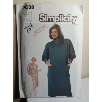 Simplicity Sewing Pattern 7038 
