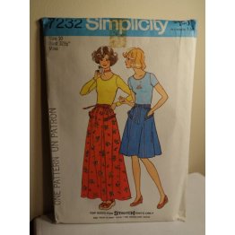 Simplicity Sewing Pattern 7232 