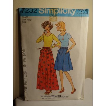 Simplicity Sewing Pattern 7232 