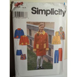 Simplicity Sewing Pattern 8312 