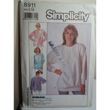 Simplicity Sewing Pattern 8911 