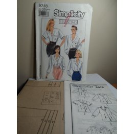 Simplicity Sewing Pattern 9318 