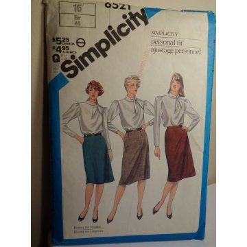 Simplicity Sewing Pattern 6521 