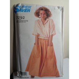 Simplicity Super Saver Sewing Pattern 7292  