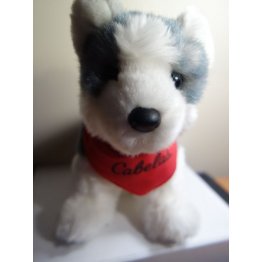 BRAND NEW Cabelas Douglas Husky Puppy Plush Toy 