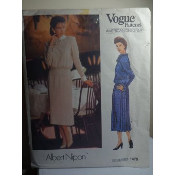 Vogue Albert Nipon Sewing Pattern 1479 