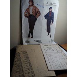 VOGUE Bill Blass Sewing Pattern 1234 