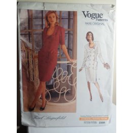 VOGUE Karl Lagerfeld Sewing Pattern 2306 