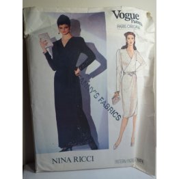 VOGUE Nina Ricci Sewing Pattern 1074 