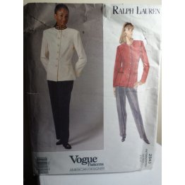 VOGUE Ralph Lauren Sewing Pattern 2543 