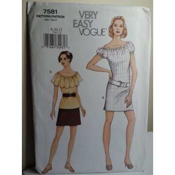 Vogue Sewing Pattern 7581 