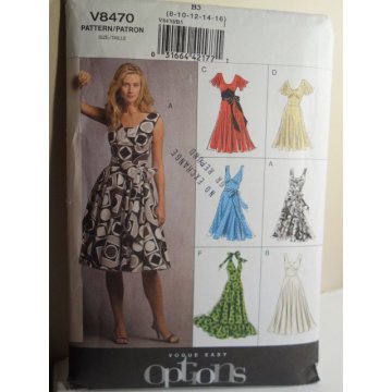 Vogue Sewing Pattern 8470 